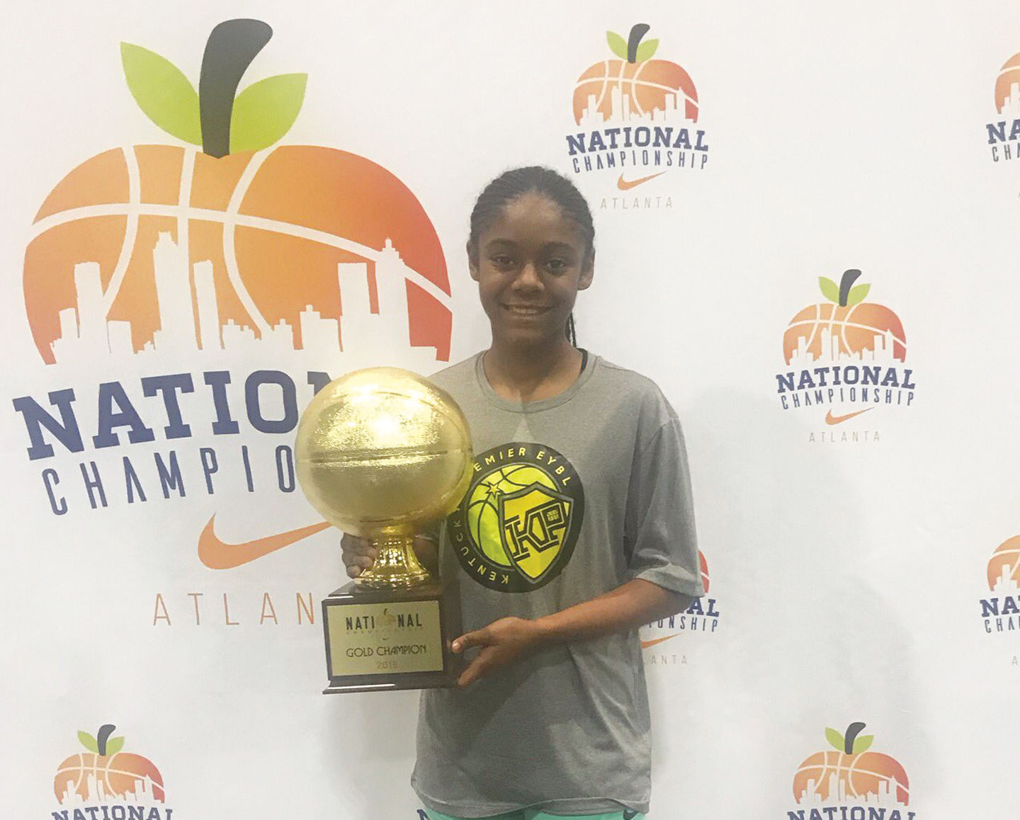 Different Williams, same result, representing Scott County Lady Cards on national level